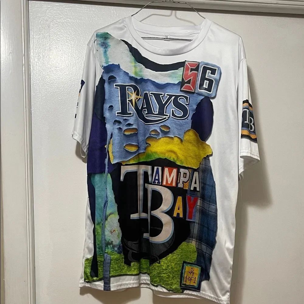 Tampa Bay Ray, graphic shirt size extra large